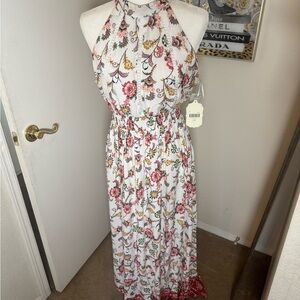 Altar'd State Floral Print Maxi Dress